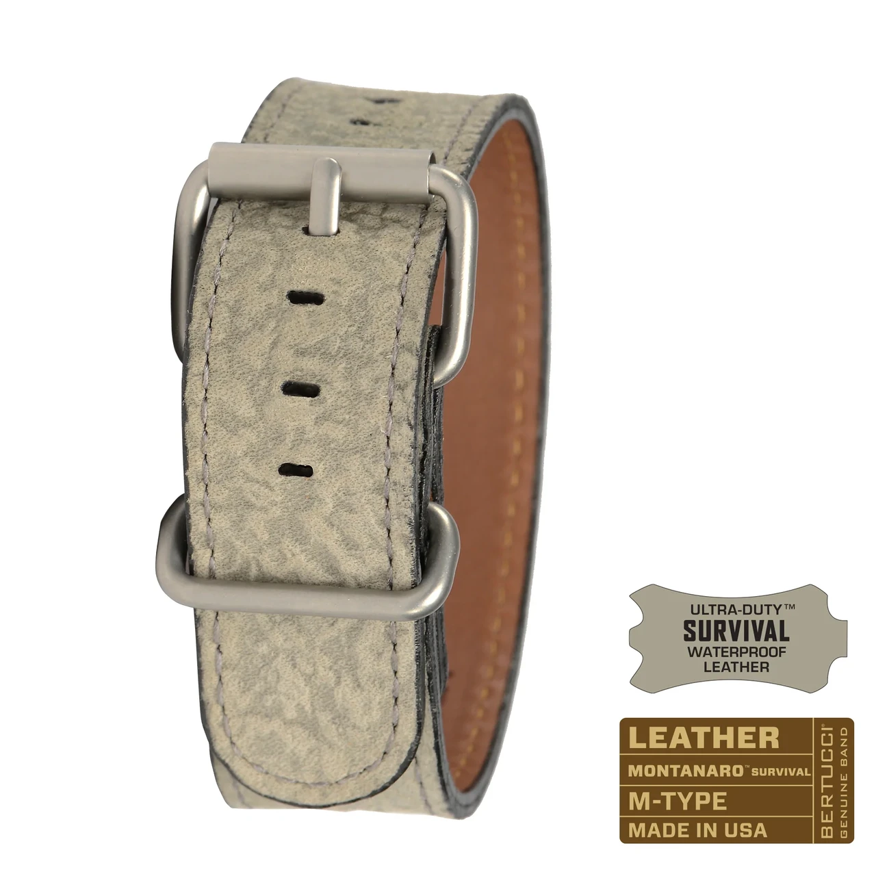 Шкіряний ремінець bertucci #152M - Foliage Survival™ w/ matte hardware, 7/8" - 22 mm size for A-2, A-3, A-6 & B-1 Cases, фото 1