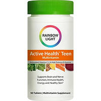 Витамины для подростков Rainbow Light Active Health Teen с комплексом для кожи 90 таблеток