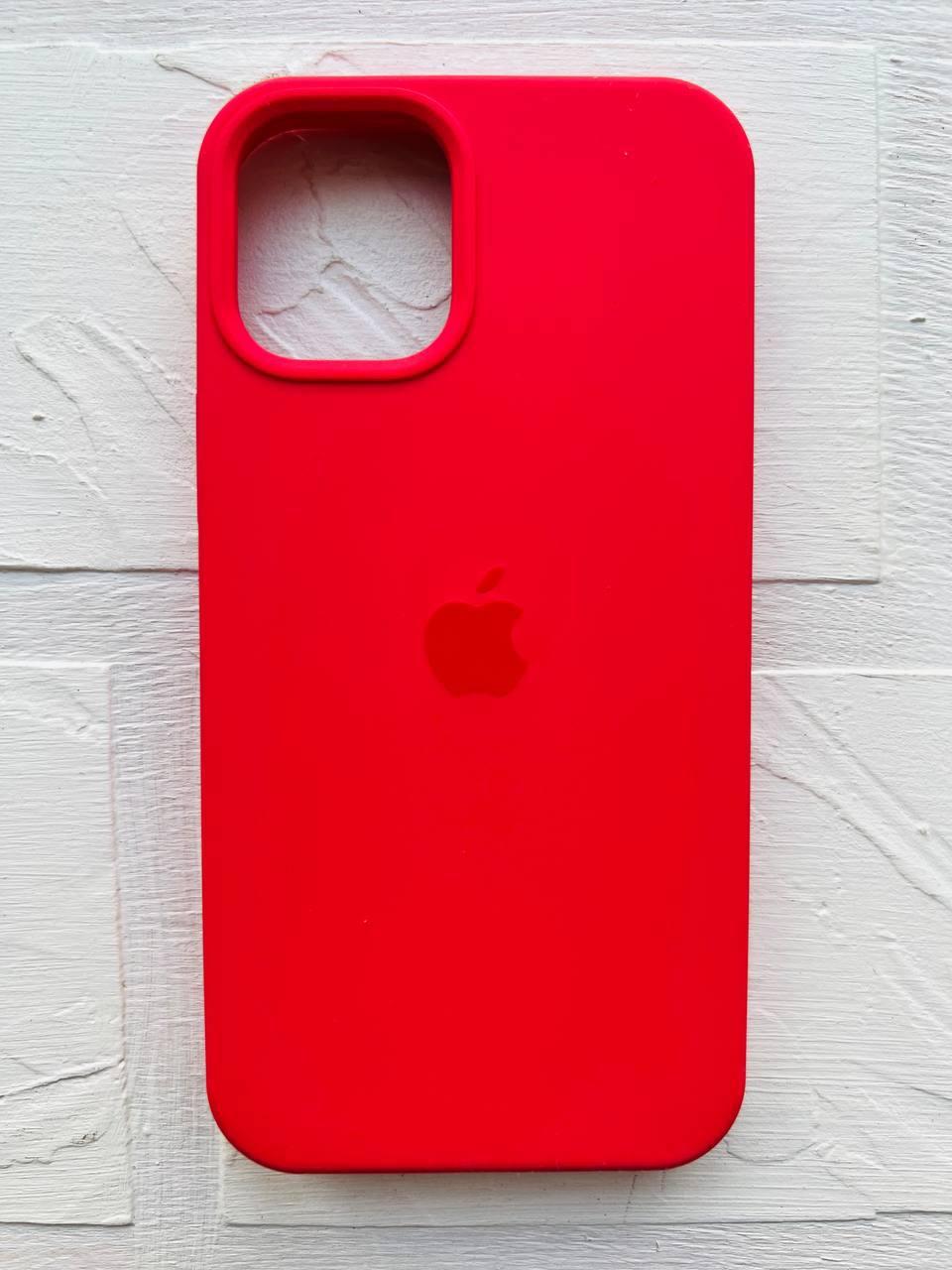 Чохол-накладка  Silicone Case для Apple iPhone 12 Mini Rose Red
