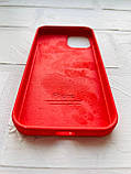 Чохол-накладка  Silicone Case для Apple iPhone 12 Mini Rose Red, фото 2