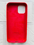 Чохол-накладка  Silicone Case для Apple iPhone 12 Mini Rose Red, фото 3