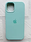 Чохол-накладка  Silicone Case для Apple iPhone 12 Mini Green Marine