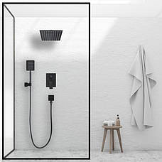 Душова система YOKA DUAL BLACK + BOX прихованого монтажу *, фото 3