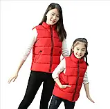 Жилетка безрукавка дитяча демісезонна на дівчинку підлітка, фото 4