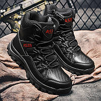 Ботинки тактические Lesko GZ706 Black размер 39 армейские мужские черные кроссовки