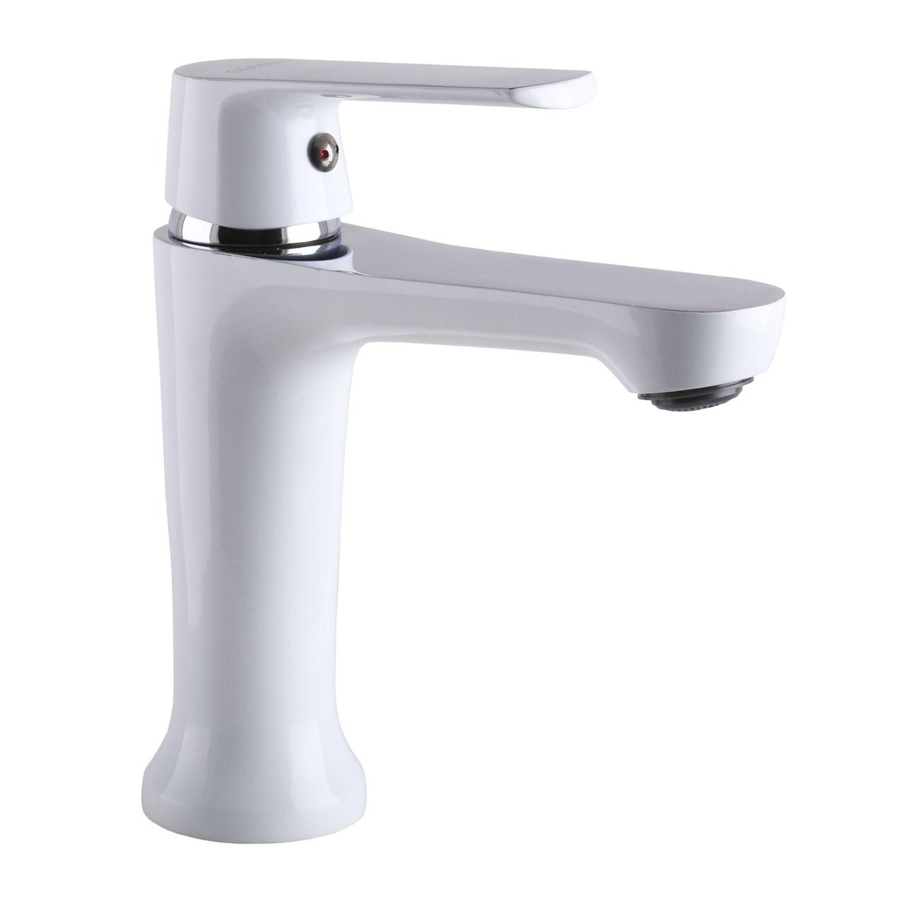 Змішувач для умивальника Globus Lux Laguna GLA-0401-7-WHITE, фото 1