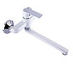 Змішувач для кухні зі стіни Globus Lux Laguna GLA-0104-7-WHITE, фото 5