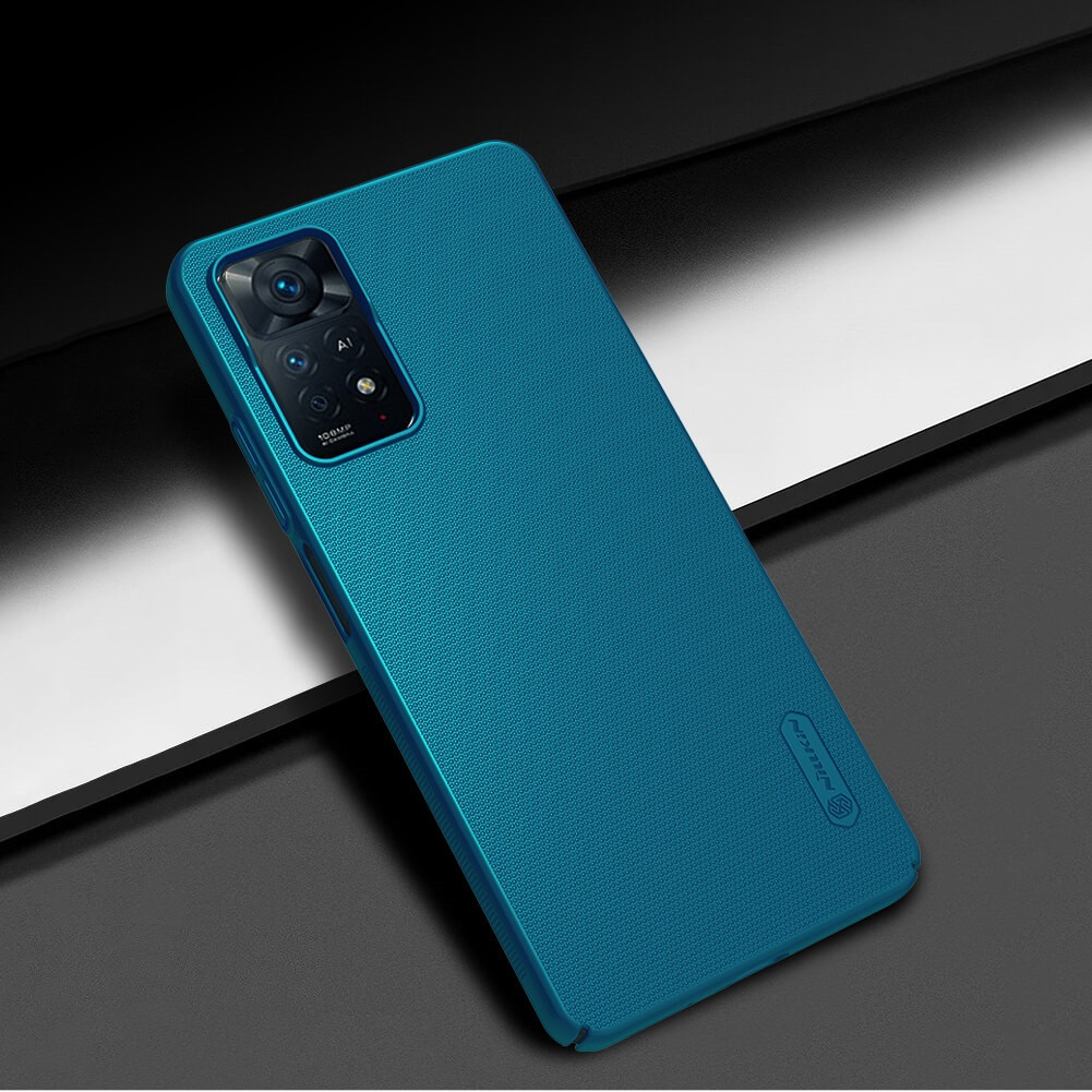 Чохол бампер Nillkin Super Frosted Shield для Xiaomi Redmi Note 11 Pro 5G / Note 11 Pro+ 5G Blue