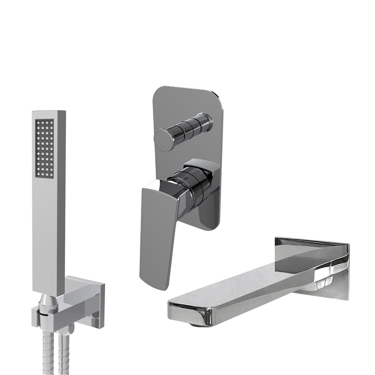 Змішувач для ванни TOPAZ LEXI TLG 21202-H21 вбудований, фото 1