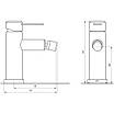 Змішувач для біде Globus Lux WIEN SBT2-106, фото 4
