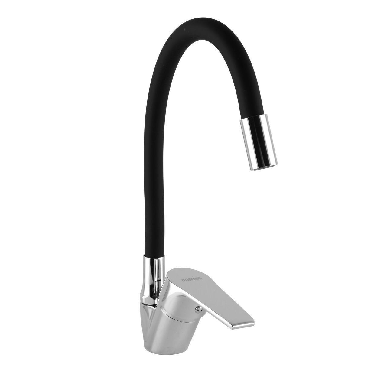 Змішувач для кухні DOMINO BLITZ DBC- 203SLR-Black, фото 1