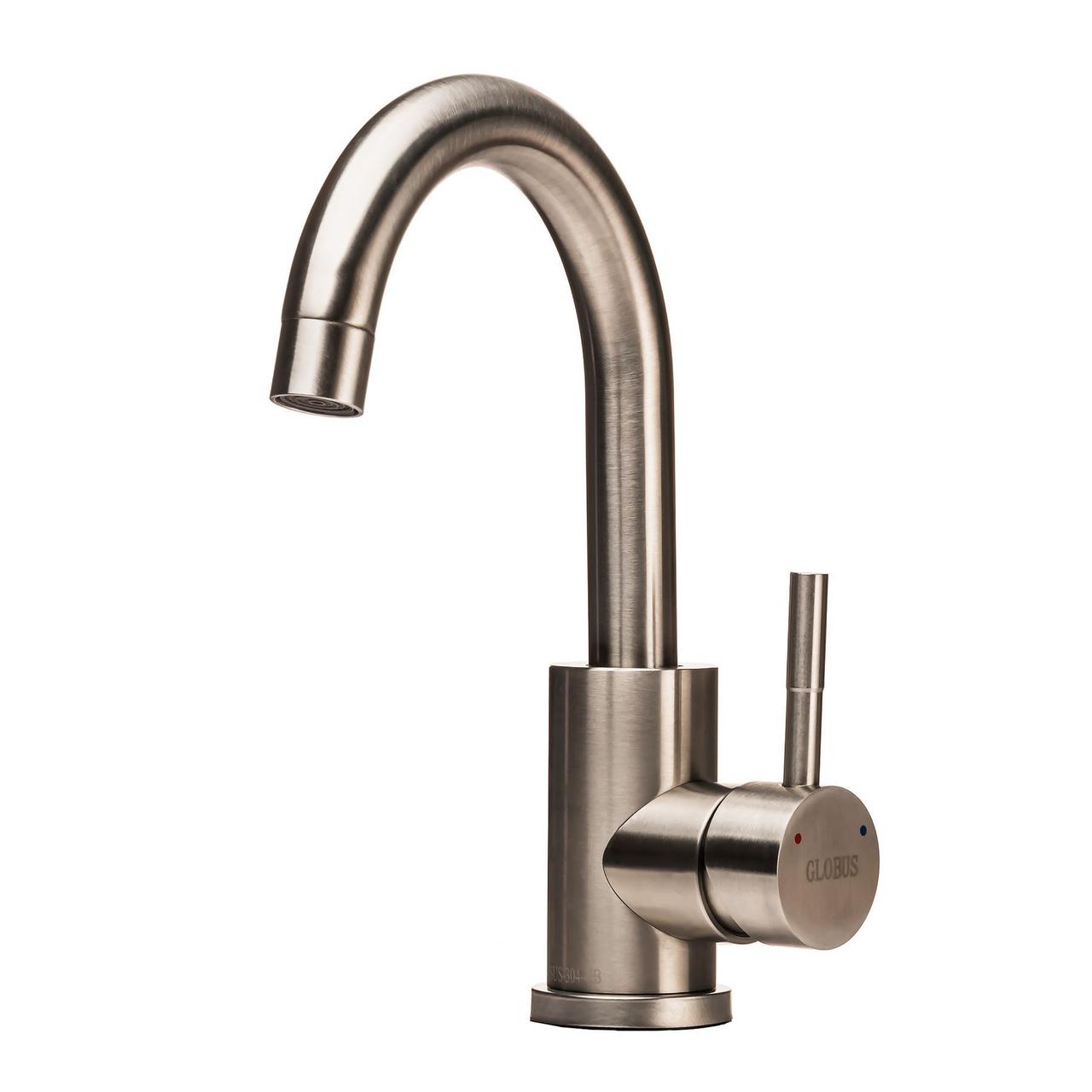 Змішувач для умивальника Globus Lux ALPEN SBT1-101S, фото 1