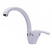 Змішувач для кухні Globus Lux Solly GLSO-0203S 7-WHITE, фото 2