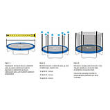 Сітка для батута 404 см 8 стовпчиків, фото 7