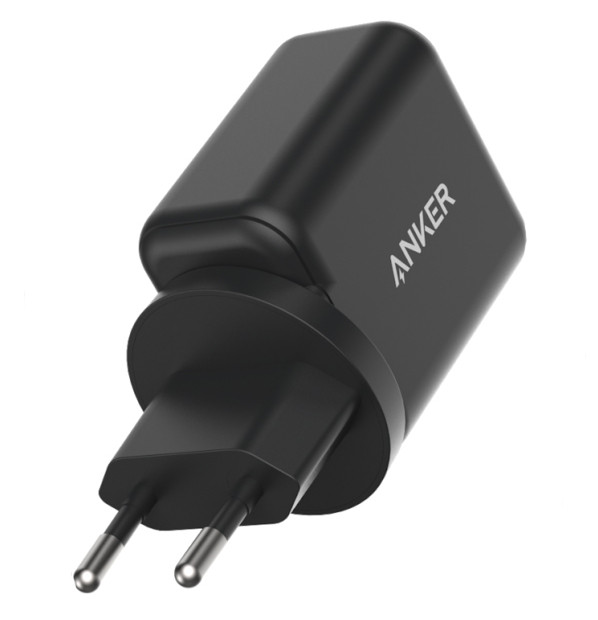 Зарядний пристрій (зарядка) для телефону ANKER PowerPort 25W Type-C Чорний (A2058G11)