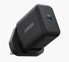Зарядний пристрій (зарядка) для телефону ANKER PowerPort 25W Type-C Чорний (A2058G11), фото 3