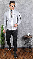 Чоловічий спортивний костюм Under Armour Grey, плащівка, Туреччина, весняний осінній, сірий. Чоловічий одяг