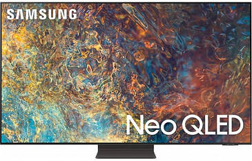 Телевізор 65" Samsung QE65QN91AAT, 4K, QLED, HDR, Smart-TV, Tizen, WI-Fi, DVB-C, DVB-S2, DVB-T2, 4xHDMI,
