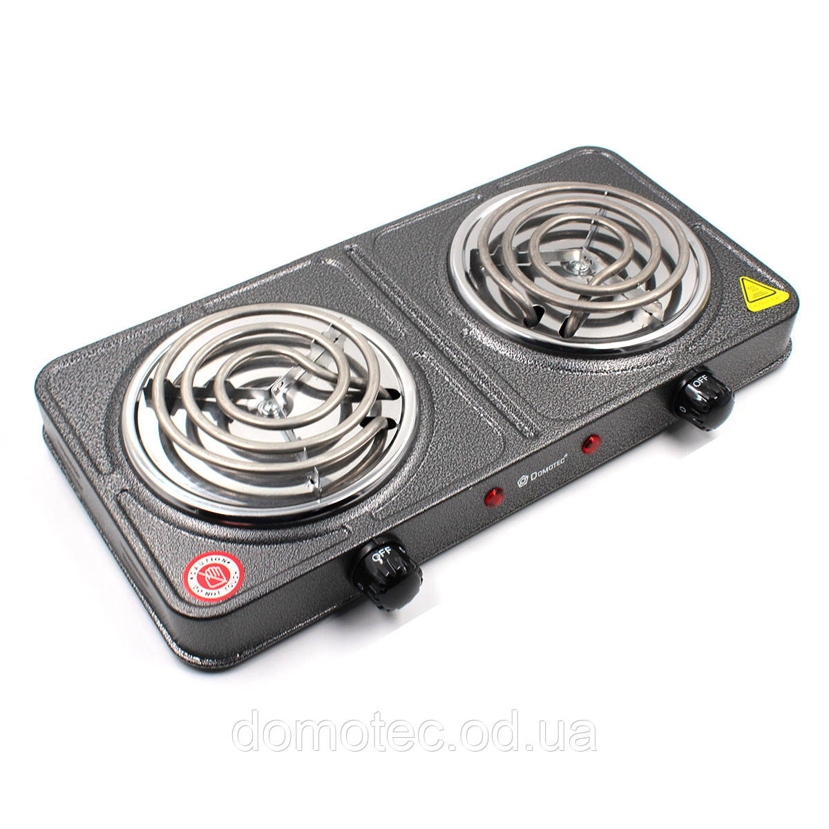 Електроплита Domotec MS-5802 (вузький ТЕН на 2 конфорки/2УТ)