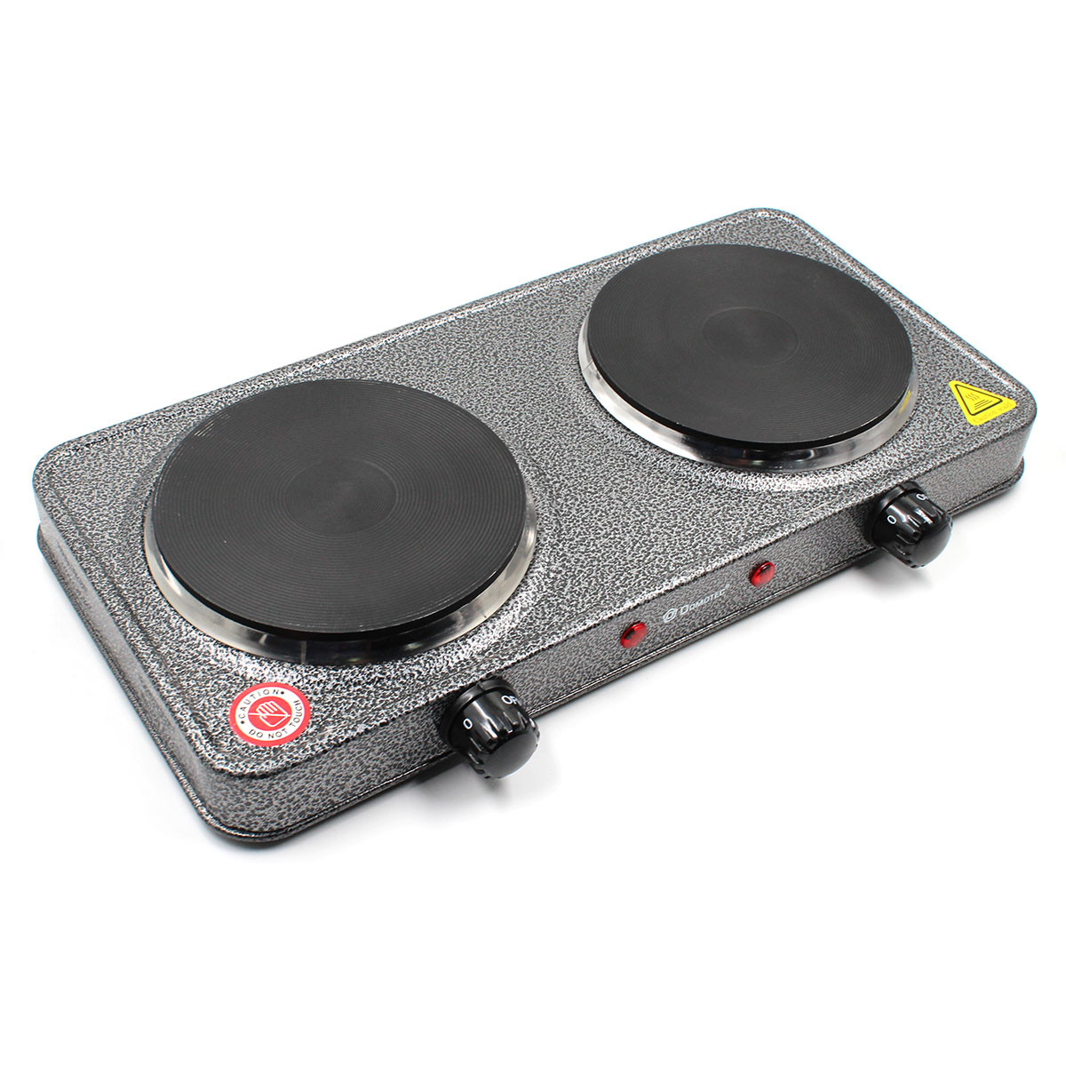 Електроплита Domotec MS-5822 (дискова на 2 конфорки/2Д)