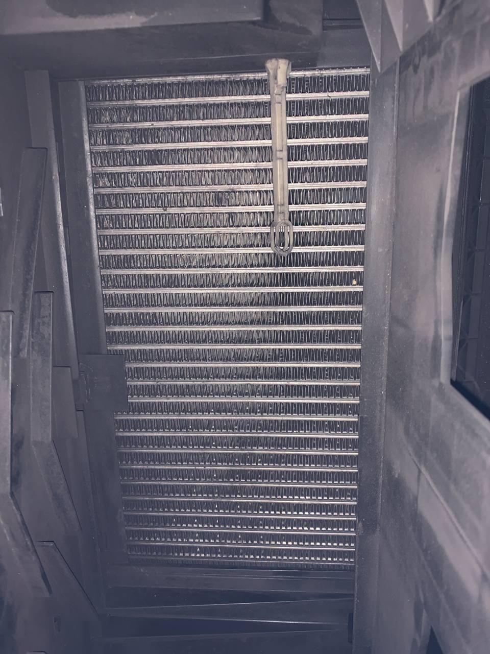 Радіатор пічки б/в DAF XF 105 (1454123) оригінал, 500х70х230 мм