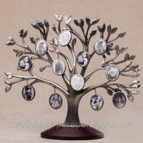 Фоторамка семейное дерево на 12 фотографий - фото 1 - id-p21528057