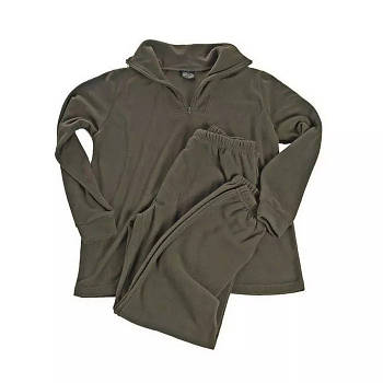 Термобілизна чоловіча мікрофліс з комірцем на змійці