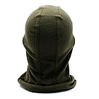 Балаклава флісова олива чоловіча, фото 2