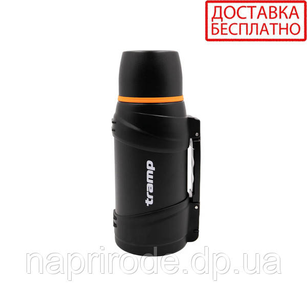 Термос Tramp Travel Line TRC-138-black 1,3 л чорний, фото 1