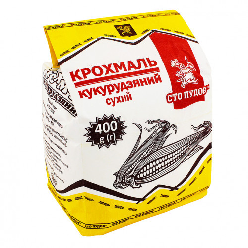 Крохмаль кукурудзяний 400 гр, ТМ Сто пудів