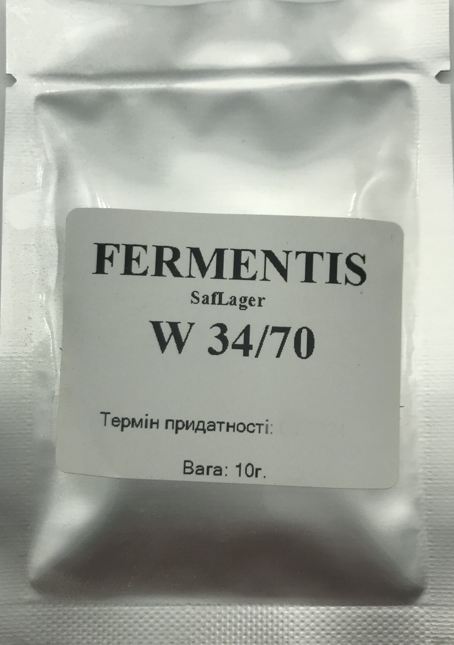 Пивні дріжджі Fermentis W-34/70 (фасовані)