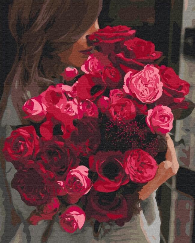 Картина за номерами BrushMe Букет від рідного (BS52547) 40 х 50 см, фото 1