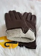 Жіночі шкіряні рукавички 853, фото 2