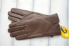 Жіночі шкіряні рукавички 853, фото 3