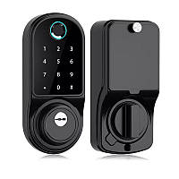 Електронний замок із відбитком пальця на вхідні двері KINGNEED F31, Bluetooth сенсорна клавіатура, App TUYA