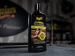 Лосьйон 3 в 1 для догляду за шкіряним салоном - Meguiar's Gold Class™ Rich Leather Lotion 3 in 1 414 мл. (G7214), фото 2