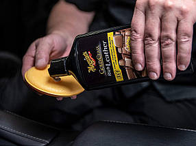 Лосьйон 3 в 1 для догляду за шкіряним салоном - Meguiar's Gold Class™ Rich Leather Lotion 3 in 1 414 мл. (G7214), фото 3