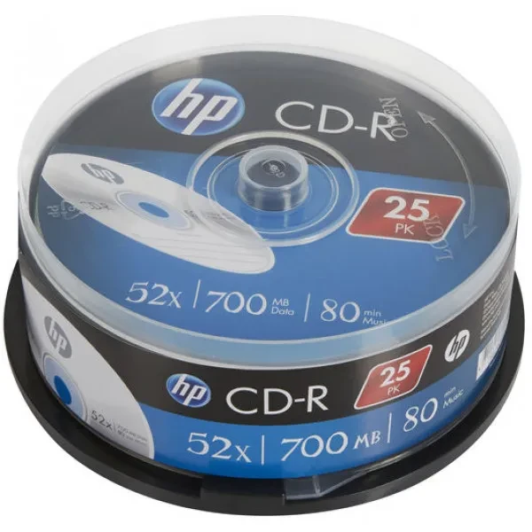 Диск HP CD-R 69311/CRE00015-3 25 шт 700 MB