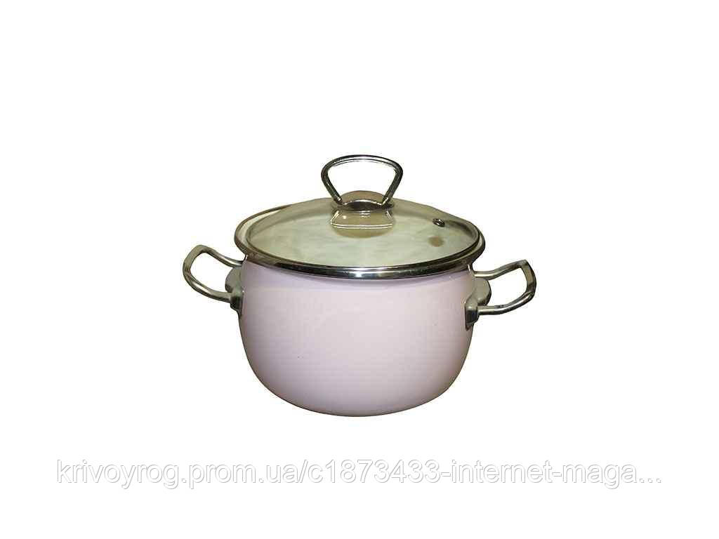 Каструля ем. 2,5л циліндрично-сферична Фламінго (I83811) ТМ IDILIA, фото 1