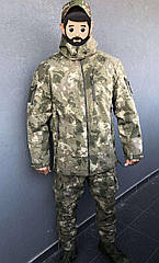 Флісова куртка Combat, утеплена,  мультикам, для ЗСУ, розміри S, M, 2XL