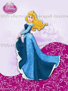 Друк їстівного фото — А4 — Вафельний папір — Принцеса Аврора