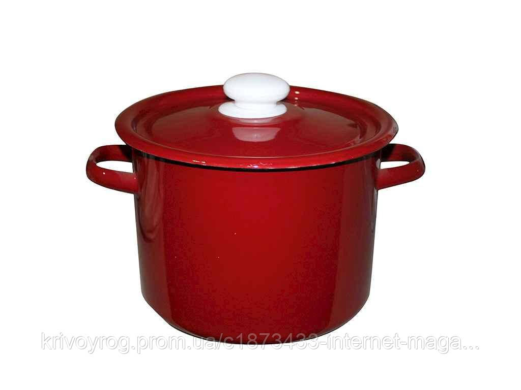 Каструля ем. 5,5л /4 циліндрична Бордо (I1617/4) ТМ IDILIA, фото 1