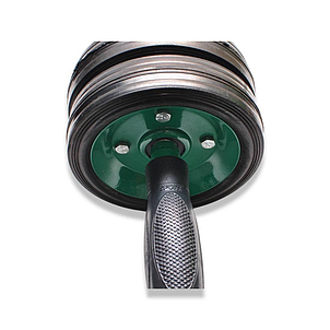 Колесо двойной для преса (ролик гімнастичний) на підшипнику посилений, фото 2