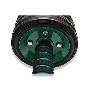 Колесо двойной для преса (ролик гімнастичний) на підшипнику посилений, фото 2