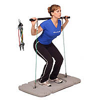 Тренувальна платформа, фітнес-станція з джгутами еспандерами TRAINING STATION Thera-Band Т 125