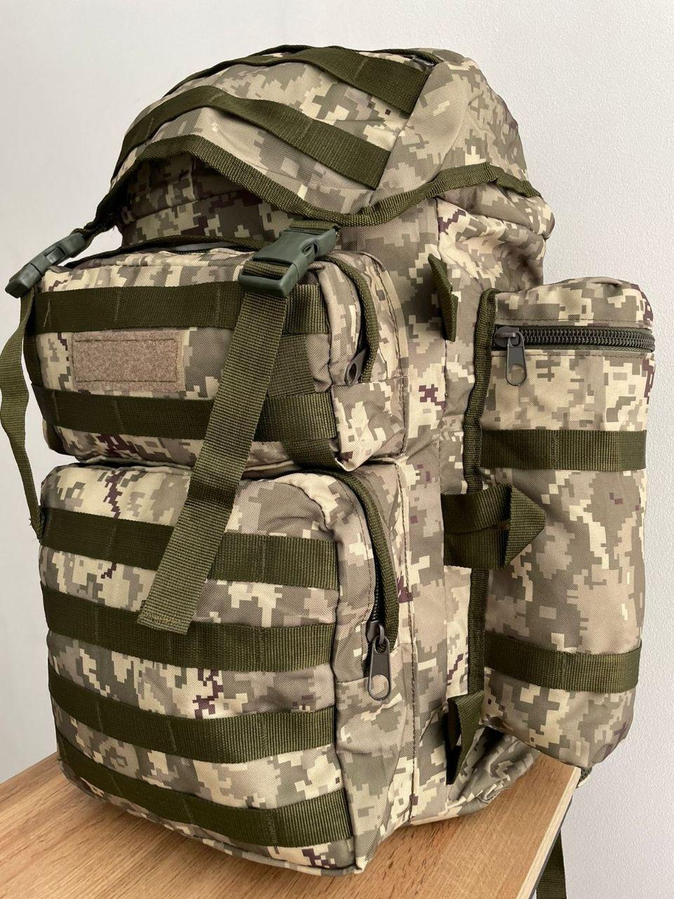 Тактичний військовий рюкзак ASDAG 90 літрів піксель ЗСУ