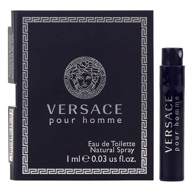 Versace pour Homme Туалетна вода, 1мл пробник, фото 1