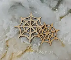 Декортивный елемент Павутина на Хелловін 7,5 см