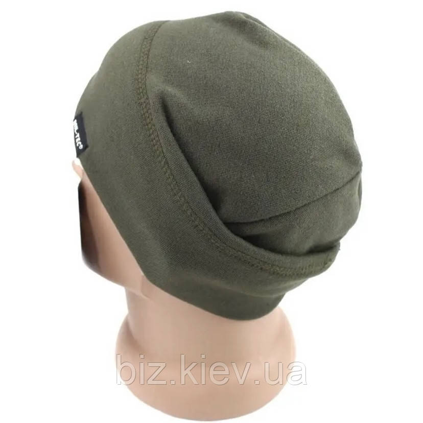 Шапка Mil-Tec Army Beanie Soft тактична фліс олива
