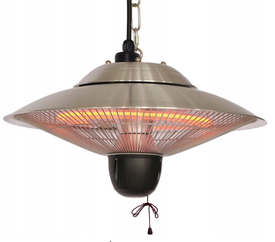 Підвісний променистий обігрівач 1500 кВт HADAR Silver обігрівач